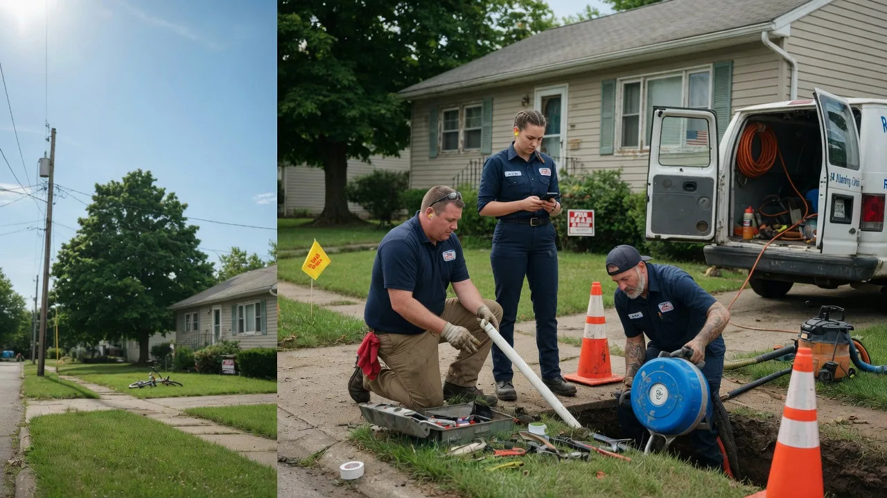 Sewer Line Repair in Pittsville, WI near me